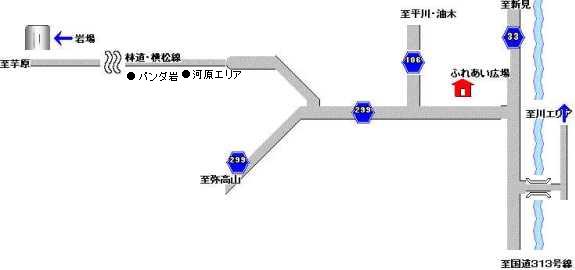 権現谷アプローチ図